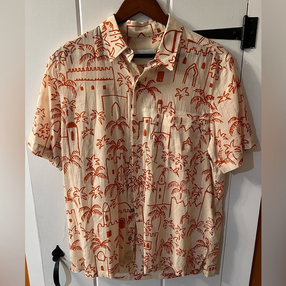 Nanushka Tropical Print Shirt
